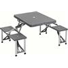 Cao Tavolo da picnic con valigia da campeggio, Blu (Grigio), 85 x 65 x 67 cm