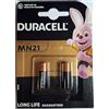 Duracell 2X Duracell MN21 (1 Blister Da 2 batterie) 2 Pile (A23/23A/V23GA/LRV08/8LR932)