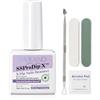 SAVILAND Rimuovi Polvere per Unghie: 15ml Rimuovi Polvere di Immersione a Base Vegetale per Unghie Olio di Ricino e Vitamina E, Non c'è Bisogno di Ammollo con Raschietto per Unghie