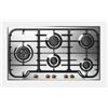 Ilve PRONTA CONSEGNA - Ilve Piano cottura gas Nostalgie HCB90SDN in acciaio inox/cromo da 86 cm