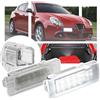 VS Canbus LED Luci di Cortesia per Porte Portiera Sportello Vano Bagagli compatibile con Fiat Punto, Grande Punto Croma, Compatibile con Alfa Romeo Giulietta, Mito, 159, Giulia Stelvio 18SMD 6000K Bianco