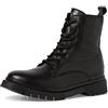 Tamaris Donna Stivali Pelle, nero, 36 EU