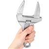 Ousuwo Chiave inglese regolabile in lega di alluminio leggera, 6-68 mm con ganascia larga 6-68 mm, strumento idraulico per installazione e riparazione di tubi del bacino, chiave mobile ultra sottile