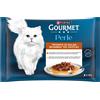 Gourmet Perle Trionfo in Salsa Busta Multipack 4x85G MANZO E POLLO