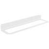 Lineabeta Porta asciugamani/accessori Saeta L.45,4 cm in alluminio bianco