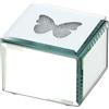 HERVIT Cofanetto 7x7 Cm Farfalla Specchio