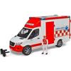 BRUDER MB Sprinter Ambulance (bruder MB Sprinter Ambulanz mit Fahrer)