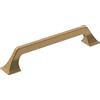 Amerock Maniglia per armadietto, color bronzo champagne, 160 mm, da centro a centro, superata, confezione da 1, maniglia per armadietto, ferramenta per armadietti
