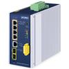 PLANET Industrial L2 4-Port - 10/100/1000T 802.3bt PoE - 1-Port 10/100/1000T 2-Port 1