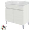 Feridras Lavatoio cm.80x48 colore Bianco Frassinato