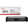 Canon cartuccia del toner a resa elevata 051h, nero
