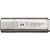 Kingston IronKey Locker+ 50 Drive Flash USB XTS-AES crittografato per la protezione dei dati con backup USBtoCloud automatico-IKLP50/64GB