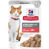 Hill'S Feline Young Adult Sterilised Salmon Busta 85 Gr