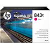 HP CARTUCCIA INCHIOSTRO ORIGINALE HP 843C XL C1Q67A MAGENTA PageWide XL 4000