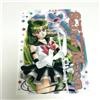 FamilyMart Super Sailor Pluto Saturn Sailor Moon A5 Clear File Meiji FamilyMart Japan Raro