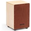 VEVOR Cajon Box Drum, Con Cordiere Rullanti Interni, Scatola di Percussioni in Legno Leggera, Strumento Musicale Portatile a Tamburo in Legno di Betulla con Piedini in Silicone, 255 x 255 x 380 mm