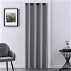 XTMYI - Tenda divisoria per porta, per camera da letto, armadio, tenda per la privacy, per divisorio, garage, balcone, ufficio, lunghezza 203 cm, colore grigio chiaro