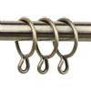 Rod Desyne 10 Anelli per Tenda con Occhielli, 1 3/8-inch i.d Antique Brass