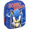 CERDÁ LIFE'S LITTLE MOMENTS Zaino per bambini Sonic-Colore blu-Chiusura con cerniera-25x31x10cm-Zaino per bambini con dettagli in3D-Maniglie imbottite