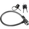 KRYPTONITE Kryptoflex 815 Key Cable New 8Mmx150Cm, W/Brkt, New!!