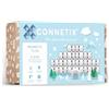 CONNETIX Piastrelle Magnetiche Chiaro Pacchetto Rettangolo, 12 Pezzi
