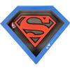 WARNER BROS Graffiatoio DC Superman con pista per palline - L 40 x P 33,2 x H 5 cm