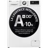 LG F4R7011TSWC Lavatrice 11kg AI DD, Classe A-10%, 1400 giri, TurboWash, Vapore