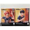 SEGA Haikyu!! High Premium Figure Tobio Kageyama Hinata Shoyo set anime Giappone