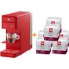 illy Caffe' Macchina da Caffe' a Capsule Iperespresso Y3.3 Rosso + 108 Capsule INTENSO
