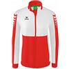 Erima Donna Giacca da rappresentanza Six Wings, rosso/bianco, 34