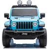 Auto Macchina Elettrica Jeep Wrangler Rubicon 12V per Bambini porte apribili Con