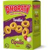 Taralli alla cipolla senza glutine Dhoraty snack croccanti 5x30g - Mor