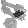 FOTGA Piastra a sgancio rapido superiore per DJI Ronin RS3 Mini Gimbal Stabilizzatore, piastra di base a sgancio rapido, compatibile anche con RS2 RSC2 RS3 Pro Arca-Swiss fotocamera testa treppiede
