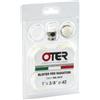 OTERACCORDI Kit riduzioni, tappo e valvola sfogo aria per radiatori in alluminio FL 42mm MxF 1x3/8 Oteraccordi 100B10 [27021000]