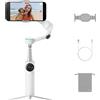 Insta360 Flow 2 Pro bianco Innovativo Gimbal IA per smartphone con Apple DockKit