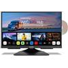 Cello C1924WSF Smart TV senza cornice da 19 pollici a 12 V con lettore DVD integrato