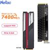 Netac SSD Interno Gaming 4TB M.2 NVMe 2.0 PCIe 4.0 - Veloce & Affidabile disco rigido