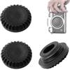 KIMHOME 3 coperture di sincronizzazione flash per fotocamera, cappuccio protettivo per porta di sincronizzazione PC per Fujifilm X-T1/X-T2/X-T3/X-T4/X-H1/GFX50S/GFX50R, copertura resistente