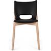 Alessi PS19 B Poele Chair Sedia acciaio Nero