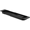 Yamazaki 3547 TOWER Extendable Bathtub Tray, black, ABS Resin, 57.575 x 15.5 x 4.5 cm