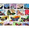 Prophila Collection Motivazioni 100 Diversi Farfalle Francobolli (Francobolli per i Collezionisti) Farfalle