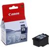 Canon CARTUCCIA ORIGINALE CANON PG-512 NERO 2969B001 Canon Pixma IP 2700/ MP 250 e MP 495