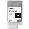 CANON PFI-107BK CARTUCCIA D'INCHIOSTRO 1 PZ ORIGINALE NERO