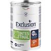 EXCLUSION DIET Exclusion Veterinary Dog Intestinal Maiale e Riso - 400g Prezzo x 24 unità