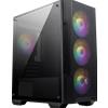 MSI Case MSI MAG FORGE M100A - Micro ATX Tower, Flusso d'aria ottimizzato, filtro polvere magnetico, I/O frontali