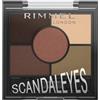 Rimmel Scandal`Eyes 5 Pan Palette Ombretti 002 Brixton Brown
