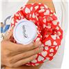 NEOtech Care - Sacca per ghiaccio - coperchio superiore a vite per cold pack - riutilizzabile e flessibile (Cuore, 20cm)