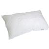 Talamo Italia - Cuscino per letto, 100% Made in Italy, Guanciale in fiocco di Memory, Anallergico e Traspirante, 73x44xh14 cm