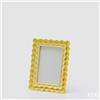 EDG Enzo De Gasperi Portafoto Cornice Balze Rettangolare H 20 Cm L 15 Cm Giallo