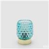 EDG Enzo De Gasperi Lampada da Tavolo Bubbles Rotondo Led H 11 Cm D 8,5 Cm IP20 Scatola Regalo Blu